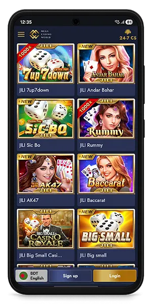 Mega World Casino Bonuses